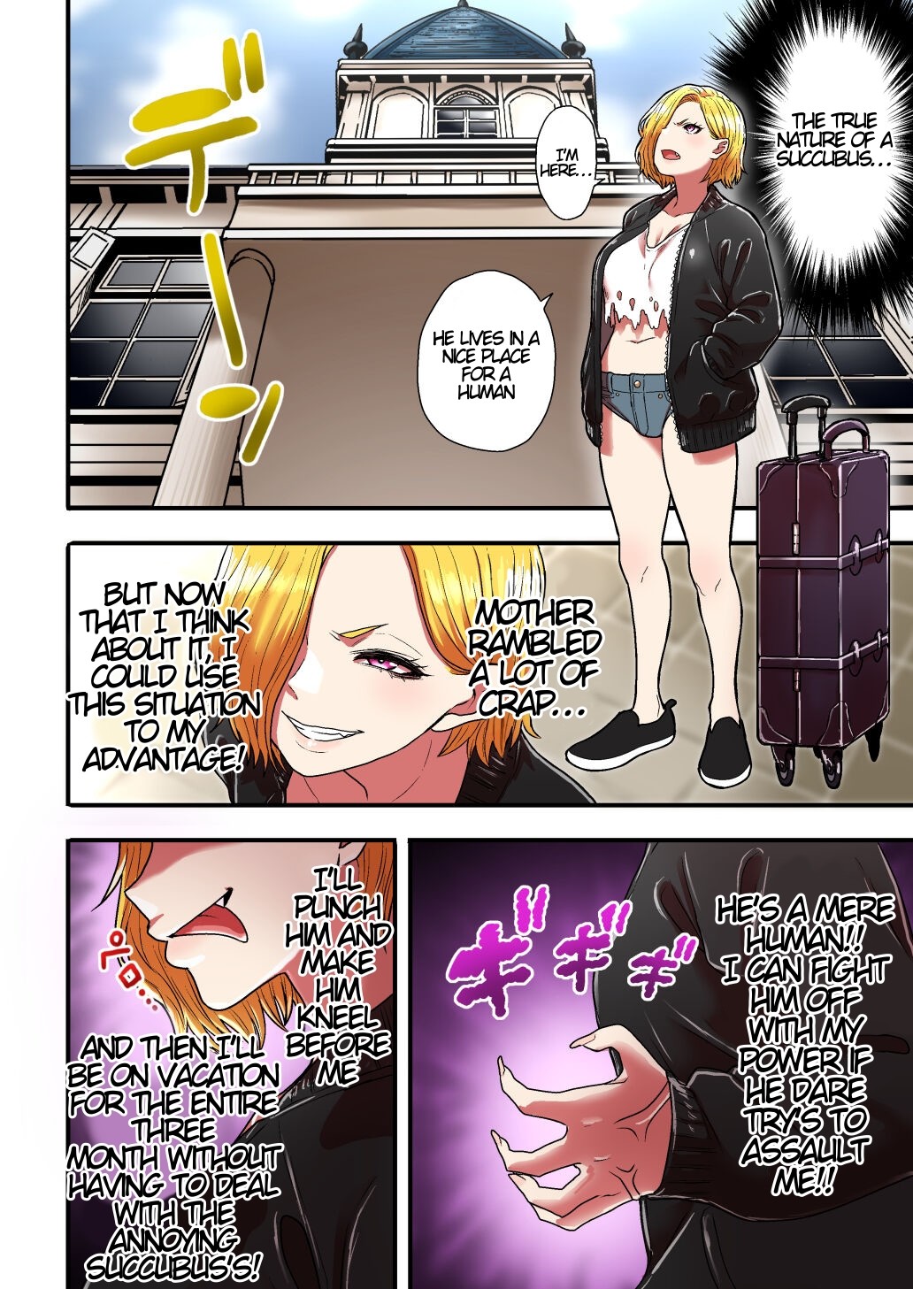 Hentai Manga Comic-Naive Delinquent Succubus Marsha-chan-Read-5